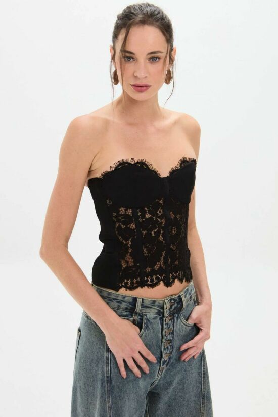 Imagem de Corselet Gio Preto Le Blog